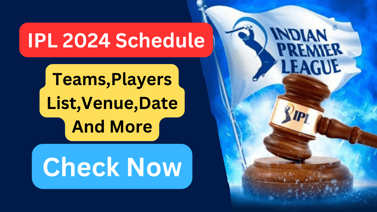 ipl 2024 schedule